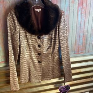 Heart Soul Fur Collar Jacket